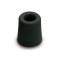 Deurbuffer rubber zwart Ø30x24 mm