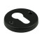 Profielcilinder rozet rond type 4 RH zwart