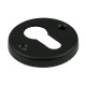 Profielcilinder rozet rond type 4 RH zwart