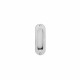 Schuifdeurkom ovaal 120x40mm met schroefgaten RVS Schuifdeurkom ovaal 120x40mm met schroefgaten RVS