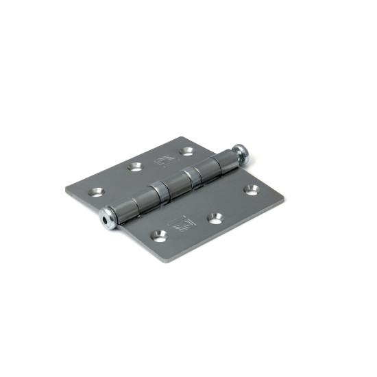 Kogellagerscharnier rechte hoeken 76x76 mm RVS geborsteld Kogellagerscharnier rechte hoeken 76x76 mm RVS geborsteld