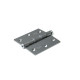 Kogellagerscharnier rechte hoeken 76x76 mm RVS geborsteld Kogellagerscharnier rechte hoeken 76x76 mm RVS geborsteld