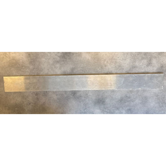 MONTAGEPLAAT BREED (1200X120X8MM) TBV DEURAUTOMAAT PSW250/SW300