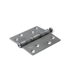 Kogellagerscharnier rechte hoeken 89x89 mm RVS geborsteld Kogellagerscharnier rechte hoeken 89x89 mm RVS geborsteld