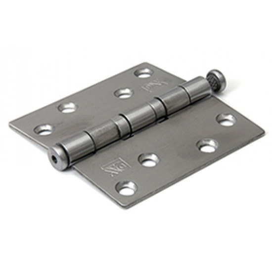 Kogellagerscharnier rechte hoeken 89x89 mm RVS geborsteld Kogellagerscharnier rechte hoeken 89x89 mm RVS geborsteld