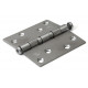 Kogellagerscharnier rechte hoeken 89x89 mm RVS geborsteld Kogellagerscharnier rechte hoeken 89x89 mm RVS geborsteld