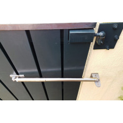 DIREKT II POORTSLUITER/ANTRACIET/SLAG 200MM/600N INCL. BEVESTIGINGSTOEBEHOREN DIREKT II POORTSLUITER/ANTRACIET/SLAG 200MM/600N INCL. BEVESTIGINGSTOEBEHOREN