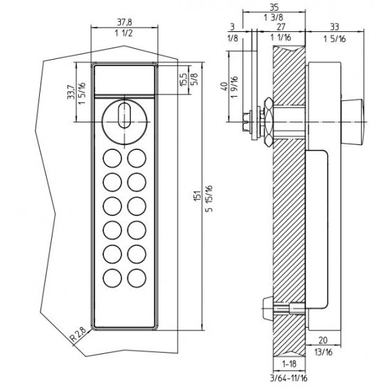 SAFE-O-TRONIC LS400 CODESLOT MET RFID SAFE-O-TRONIC LS400 CODESLOT MET RFID