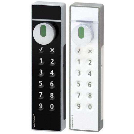 LS101 LOCKERSLOT SAFE-O-TRONIC VERTICAAL ZWART LS101 LOCKERSLOT SAFE-O-TRONIC VERTICAAL ZWART