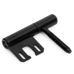 Inboorpaumelle zwart gelakt 14 mm stalen inmetselkozijn H Inboorpaumelle zwart gelakt 14 mm stalen inmetselkozijn H