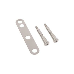 Locinox Geleidingsplaat voor pennen opbouwslot 40-60 mm Locinox Geleidingsplaat voor pennen opbouwslot 40-60 mm