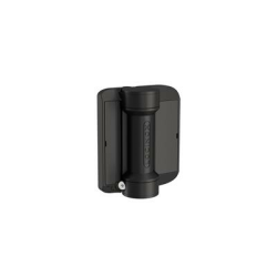 LOCINOX 180° Serval veerscharnier voor ronde profielen Zwart LOCINOX 180° Serval veerscharnier voor ronde profielen Zwart