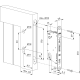 LOCINOX INSTEEKSLOT EIGHTYLOCK - 60 MM DOORNMAAT, VOOR METALEN PROFIEL