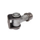 Locinox vandalismebestendig 90° scharnier met lasmoer M20 150 mm staal Locinox vandalismebestendig 90° scharnier met lasmoer M20 150 mm staal