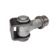 Locinox vandalismebestendig 90° scharnier met lasmoer M20 67 mm staal