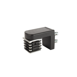 Locinox 2D 90° scharnier voor Interio poortsluiter met insteekdop