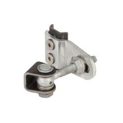 Locinox 4D regelbaar 180° scharnier M16 150 mm verzinkt Aluminium