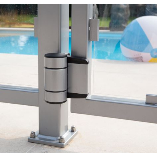 Locinox DINO dubbel gelagerd 180° scharnier Zilver Locinox DINO dubbel gelagerd 180° scharnier Zilver