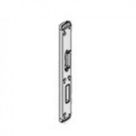 SLOTPLAAT RFP45986X D/N RECHTS ZILVER TBV WAVIN PAD