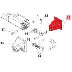 REAR BRACKET FOR S450H REAR BRACKET FOR S450H
