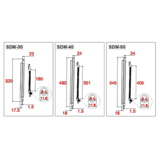 KABELOVERGANG EA281 INBOUW 45/54 CM ZILVER KABELOVERGANG EA281 INBOUW 45/54 CM ZILVER