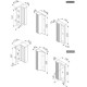 Locinox Magneetslot zonder handvaten 600 kg, profiel 40-80 mm - Zilver