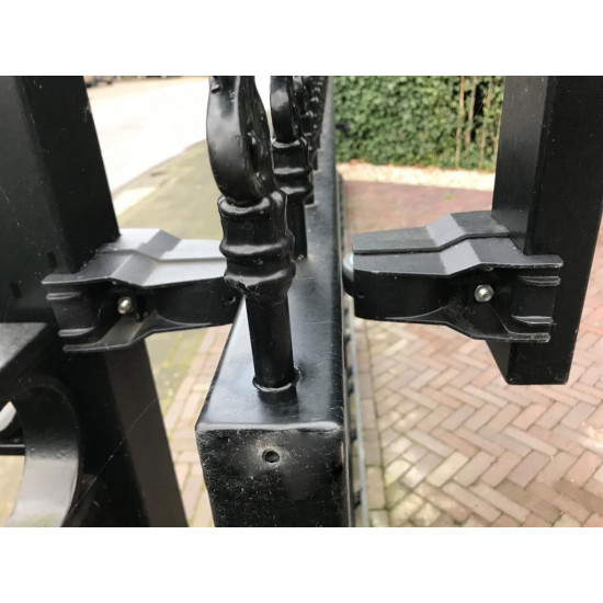 GELEIDEWIEL + HOUDER VOOR SCHUIFPOORT GELEIDEWIEL + HOUDER VOOR SCHUIFPOORT