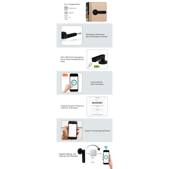 Codekruk met Pincode Vingerpint en APP Codekruk met Pincode Vingerpint en APP