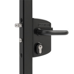 LOCINOX Industrieel Slot 40-60 mm ZWART + 3006B LOCINOX Industrieel Slot 40-60 mm ZWART + 3006B