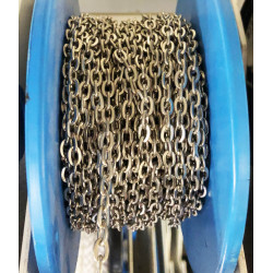 Gourmetketting 1,2mm staal vermessingt (per meter) Gourmetketting 1,2mm staal vermessingt (per meter)