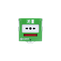 NOODDRUKKNOP GROEN (1 CONTACT)