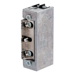 ELEKTRISCHE DEUROPENER FAIL-BEVEILIGING 12/24V AC/DC - MET INTERN GEHEUGEN + VARISTOR ELEKTRISCHE DEUROPENER FAIL-BEVEILIGING 12/24V AC/DC - MET INTERN GEHEUGEN + VARISTOR