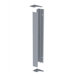 VERLENGSTUK VOOR CPREG2N/60AS - NATUURLIJK ANODISEREN