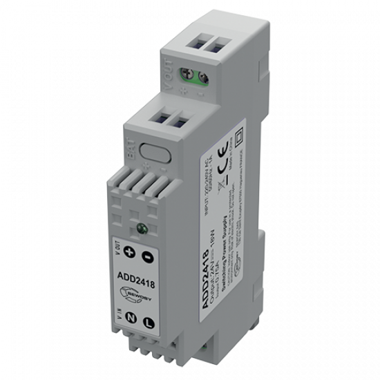 VOEDING DIN RAIL 230VAC/24VDC/18W-0.75A