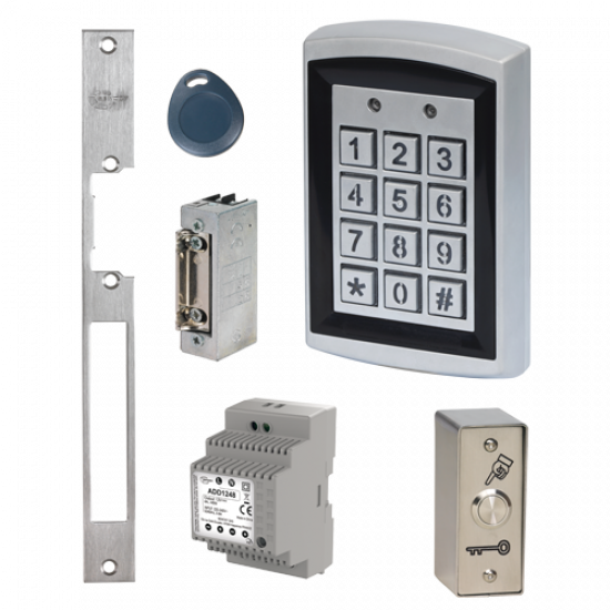 YAKA KIT FOR ACCESS CONTROL WITH INTERNAL MEMORY ELECTRIC STRIKE