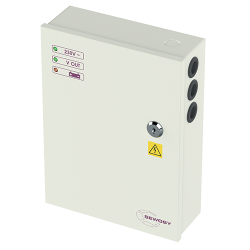 SCHAKELMODUS: UNIVERSELE PSU 12VDC 5 A /24VDC 2,5A - MET UITGANGSRELAIS