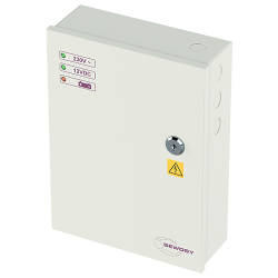 SCHAKELENDE VOEDING 12V DC 5 A - MET UITGANGSRELAIS