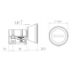 ILOQ S50 HALVE CILINDER (30/10 MM) MET LANGE LEESKOP SKG3