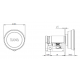 ILOQ S50 HALVE CILINDER ZWENKHEVEL (30/10 MM) MET KORTE LEESKOP