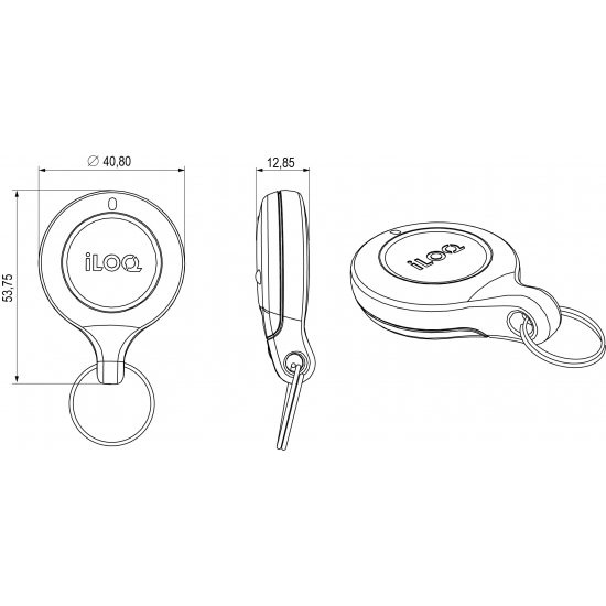 ILOQ S50 KEY FOB ILOQ S50 KEY FOB