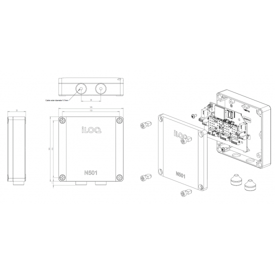 ILOQ S5 STANDALONE 4G DEURMODULE ILOQ S5 STANDALONE 4G DEURMODULE