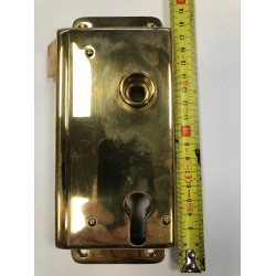 Slot Messing gepolijst DIN Links