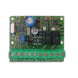 Vela RX 4 kanaals ontvanger, 500 zenders, rolling code Vela RX 4 kanaals ontvanger, 500 zenders, rolling code