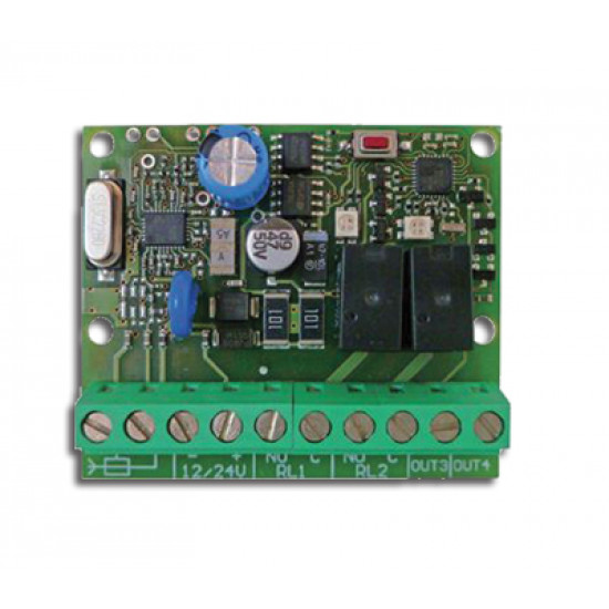 VELA RX 4 KANAALS ONTVANGER, 500 ZENDERS, ROLLING CODE VELA RX 4 KANAALS ONTVANGER, 500 ZENDERS, ROLLING CODE
