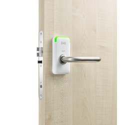 SALTO BLE MINI BESLAG L-KRUK IM ZWART 35-50MM