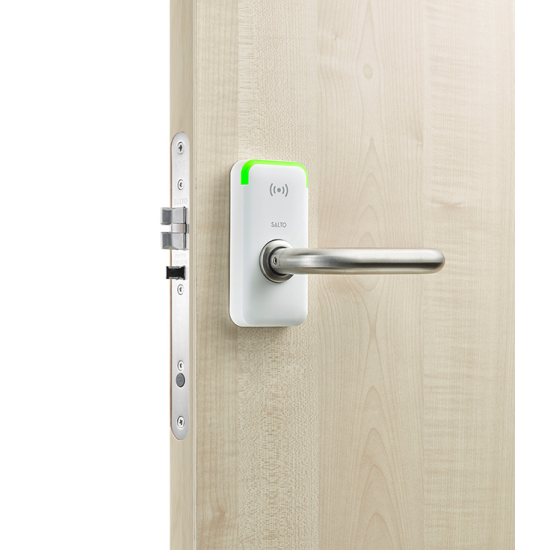 SALTO BLE MINI BESLAG L-KRUK IM ZWART 35-50MM SALTO BLE MINI BESLAG L-KRUK IM ZWART 35-50MM