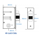 PLATTE BAR HENDEL HANDGREPEN, TOETSENBORD & BINNENUNIT, 28MM 'ALI' VER