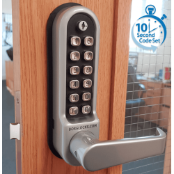 PLATTE STUURHENDELS, TOETSENBORD X2 (RUG AAN RUG), 60X72 MM LOCKCASE