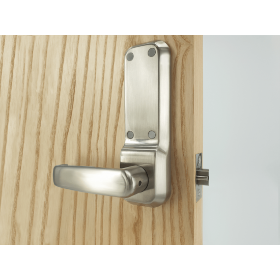 HEAVY DUTY HENDEL DRAAI TOETSENBORD, INGEBOUWDE SLEUTEL OVERRIDE, BINN