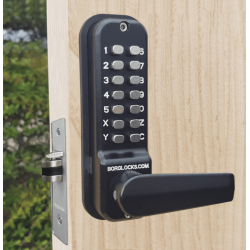 VRIJDRAAIEND BEDIENINGSPANEEL VOOR HENDELGREEP, RUG AAN RUG TOETSENBORDEN, 28 MM 'ALI'-VERGRENDELING